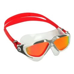 Aqua Sphere Vista Red Titanium Mirrored Goggles - White/ Red -Leisure Swimwear Paradise tumbnail ddb20c58 12e4 4229 b201 ebf724074d01
