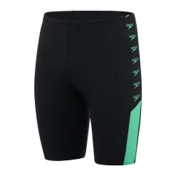 Speedo Boom Logo Splice Jammer - Black/ Fake Green -Leisure Swimwear Paradise tumbnail df393628 148a 416c 817b 98b290b398f7