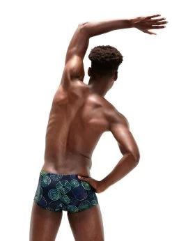 Speedo Allover Digital 17cm Briefs - Jellyfish Glows