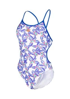 Arena Lace Back Allover Swimsuit - Neon/Blue/Multi -Leisure Swimwear Paradise tumbnail eac98fdb c938 4dd6 9b1a 73a8eb2e1a04