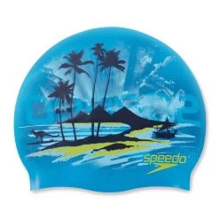 Speedo Junior Reversible Slogan Silicone Cap - Pool/ Vital Blue/ Empire Yellow/ Nautical Navy -Leisure Swimwear Paradise tumbnail ee452b4c 85ca 4819 9595 a7f196ab7de0