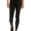 2XU Women's Mid- Rise Run Dash Line Tights - Black/Bluejay Reflective -Leisure Swimwear Paradise wa6066b blk brl 00 1