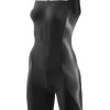 Sailfish Women's Trisuit Comp - Black/Grey -Leisure Swimwear Paradise womens trisuit comp grey 01