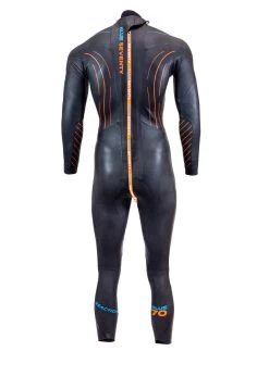 Blue70 Men's Reaction Wetsuit -Leisure Swimwear Paradise wsrfs 22 blk m back2