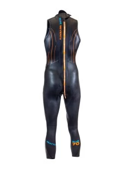 Blue70 Men's Reaction Sleeveless Wetsuit -Leisure Swimwear Paradise wsrlj 22 blk m back2