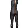 Blue70 Women's Reaction Sleeveless Wetsuit 2 Blue70 Women's Reaction Sleeveless Wetsuit -Leisure Swimwear Paradise wsrlj 22 blk w back