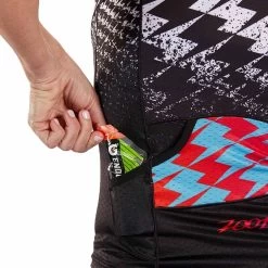 Zoot Suit Women's Ultra Tri Short Sleeve Aero Jersey- Ultra 19 -Leisure Swimwear Paradise wultratrijerseydetail23