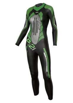 2XU Women's P:2 Propel Wetsuit - Black / Green