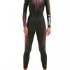 2XU Women's P:1 Propel Wetsuit - Black/Sunset Ombre -Leisure Swimwear Paradise ww4994c blk som 00