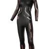 2XU Women's Propel Pro Wetsuit - Black / Melon 1 2XU Women's Propel Pro Wetsuit - Black / Melon -Leisure Swimwear Paradise ww5125c blk nmn 00 2