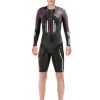 2XU Women's Swim Run: Pro Wetsuit- Black / Berry