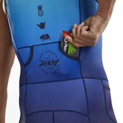 Zoot Suit Men's Sunset LTD Tri Racesuit -Leisure Swimwear Paradise z200601301 7