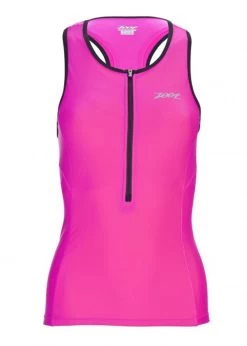 Zoot Suit Women's Performance Tri Tank - Passionfruit
