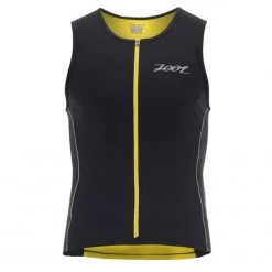 Zoot Suit Men's Performance FZ Tri Tank - Black / Yellow