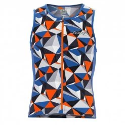 Zoot Suit Men's Performance FZ Tri Tank - Vivid Blue Camo